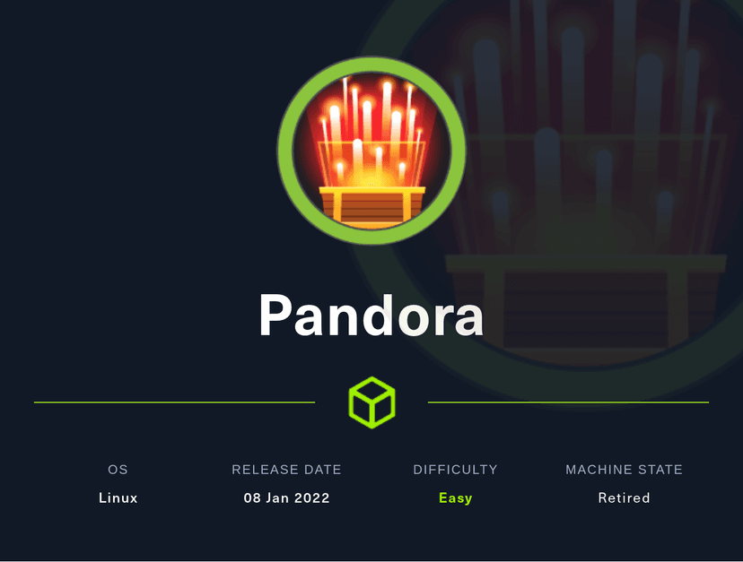 Pandora -- HTB walkthrough